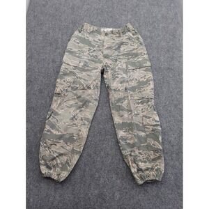 US AirForce Pants Mens 28S‎ Camo Cargo Military Utility Outdoor Ripstop Jogger